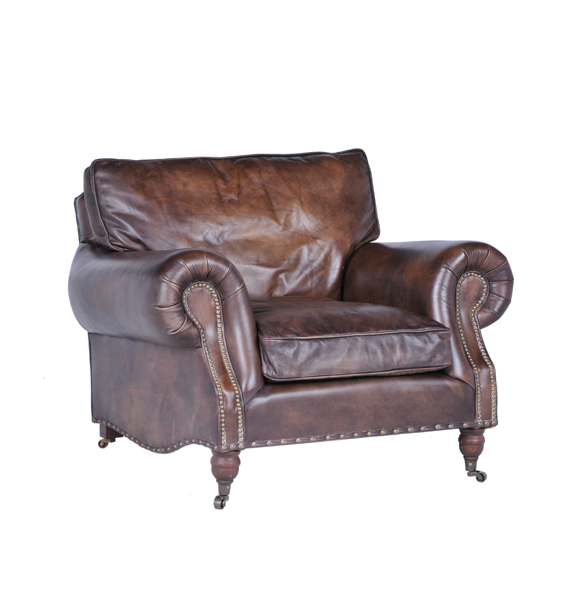 Balmoral Single Seater in Antique Whisky 1x
