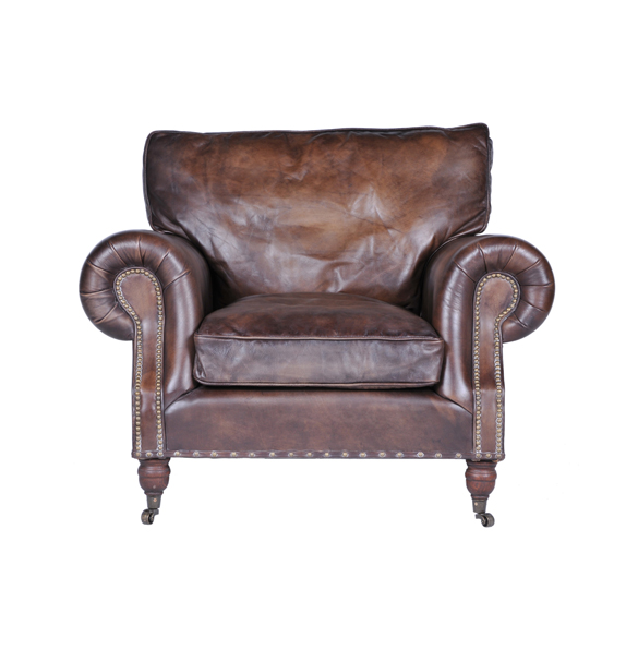 Balmoral Single Seater in Antique Whisky 3