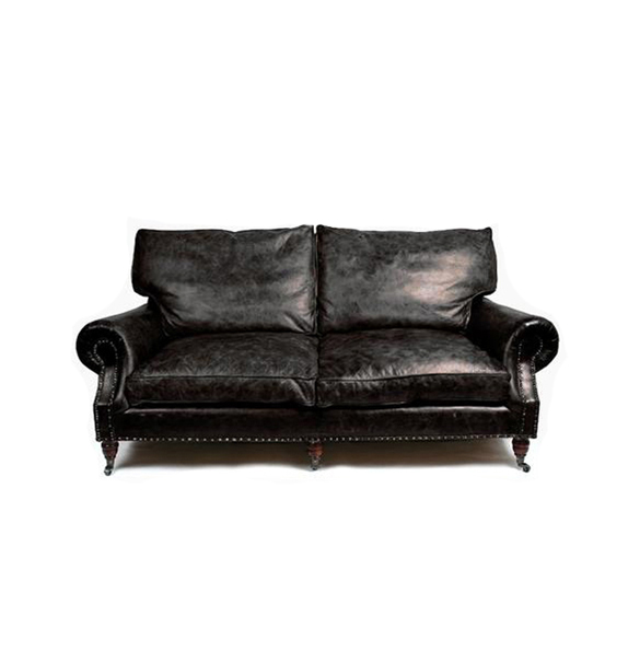 Balmoral Two Seater in Riders Black2