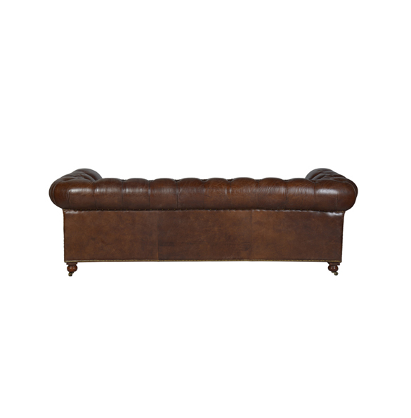 Kensington Three Seater in Vintage Cigar 4