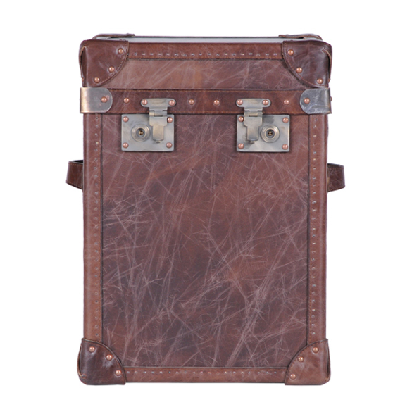 Paris Trunk in Biker Tan 2.